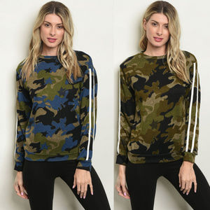 Womens Camo, Camouflage Long Sleeve, Camo Sweaters